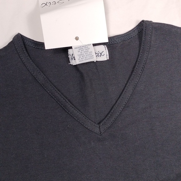 NWT Cherry stix men's v neck t shirt size small - Picture 6 of 9